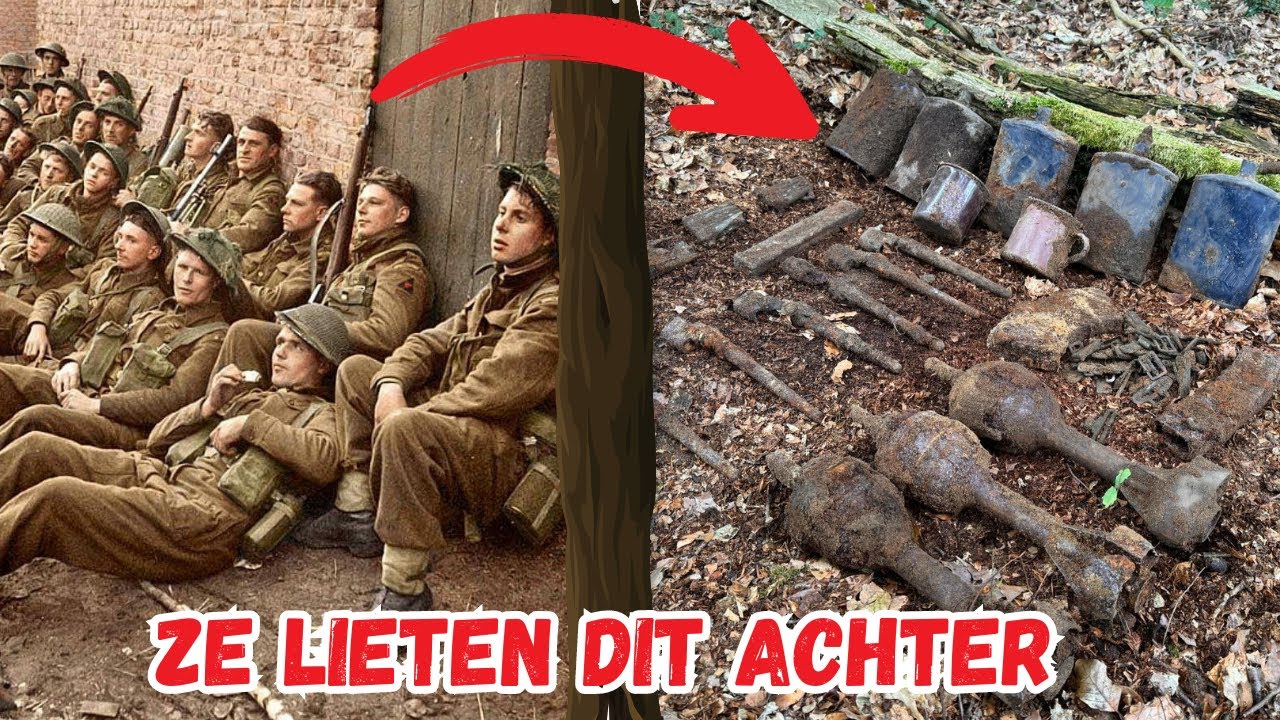 WW2 SOLDATEN LIETEN DEZE JACKPOT ACHTER VOOR ONS - METAALDETECTIE IN DUITSLAND -