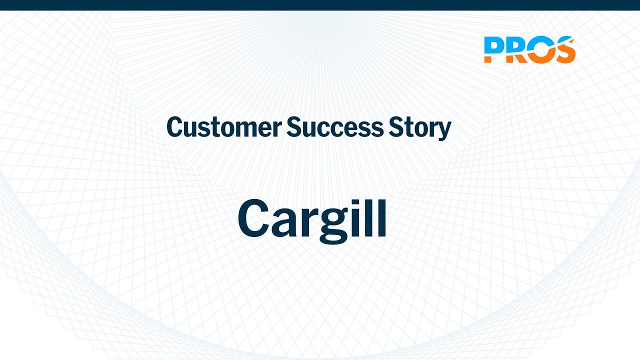 Scaling Smart: How PROS Became Core to Cargill’s Sales Strategy