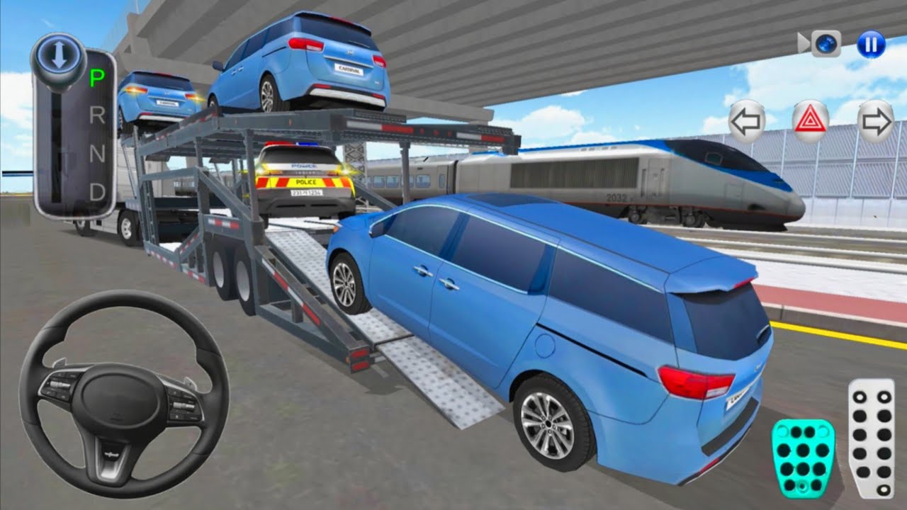 New Kia Carnival Car Transport to Parking Garage🚘 3D Driving Class 2026 - Android Gameplay🎮 Car Game