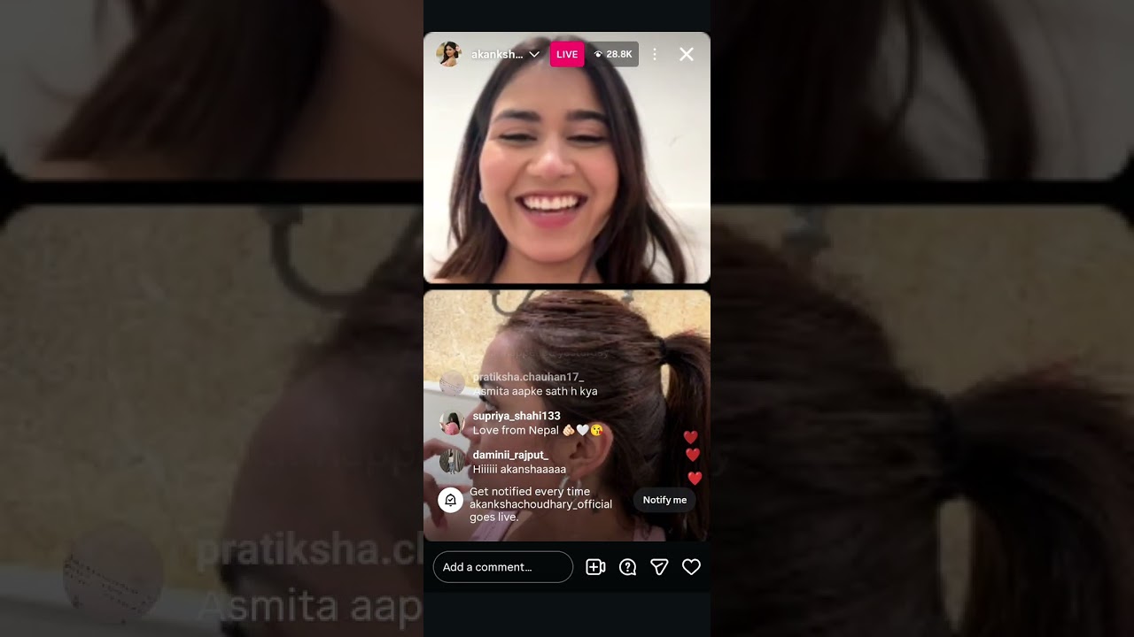 Splitsvilla 16 contestent Akanksha Instagram live ❤️