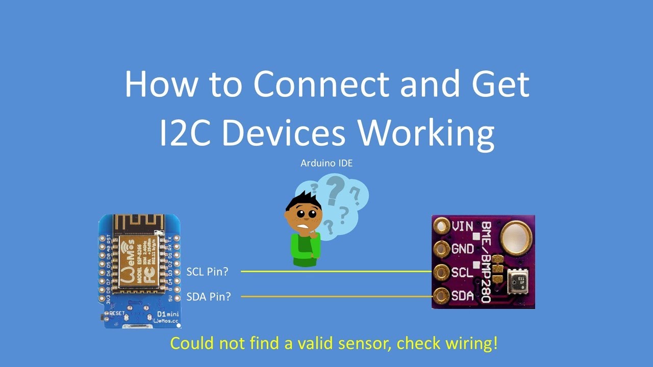 Tech Note 075 - How to connect and get I2C devices working (Arduino, ESP32, ESP8266)