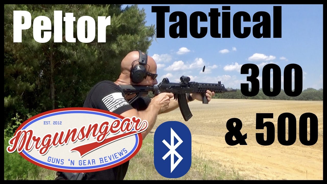 Обзор электронных наушников Peltor Tactical 300 и 500 с Bluetooth (HD)