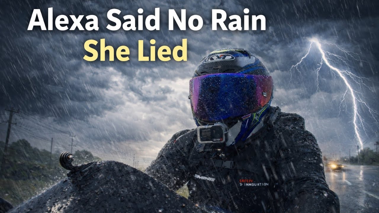 She Lied 🌧️🏍️.