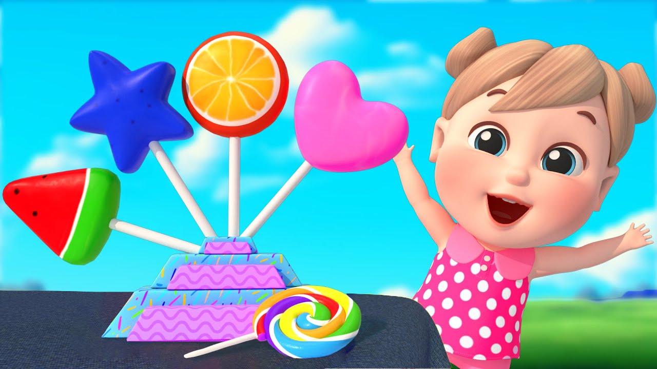 Pirulitos Coloridos - Vamos Compartilhar ! | NoaCoco em Portugu&ecirc;s - M&uacute;sica & Can&ccedil;&atilde;o Infantil