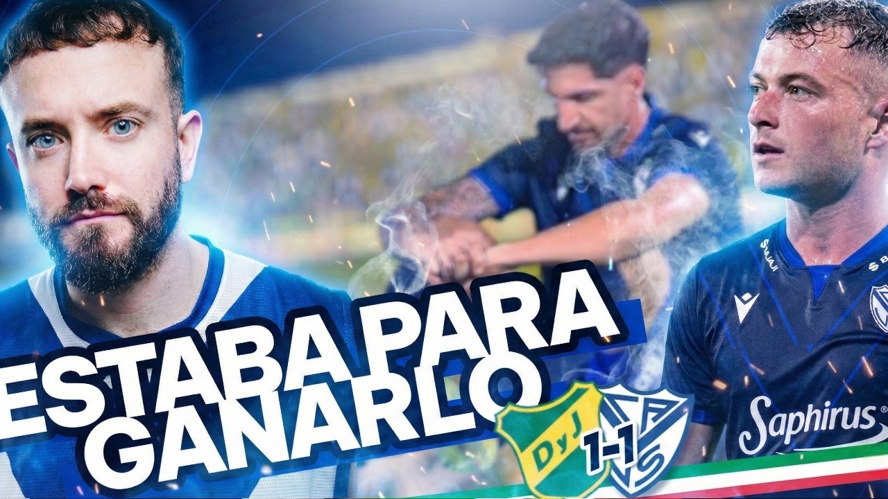 VÉLEZ EMPATÓ ANTE DEFENSA Y JUSTICIA EN VARELA Y SE MANTIENE INVICTO EN EL TORNEO / REACCIÓN DEL 1-1