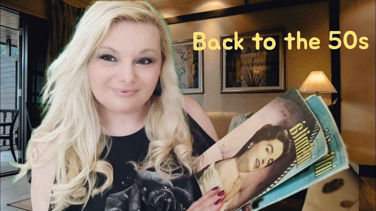 Vintage MAGAZINES FLIP THROUGH ASMR Soft Spoken !! Back To The 50s !!