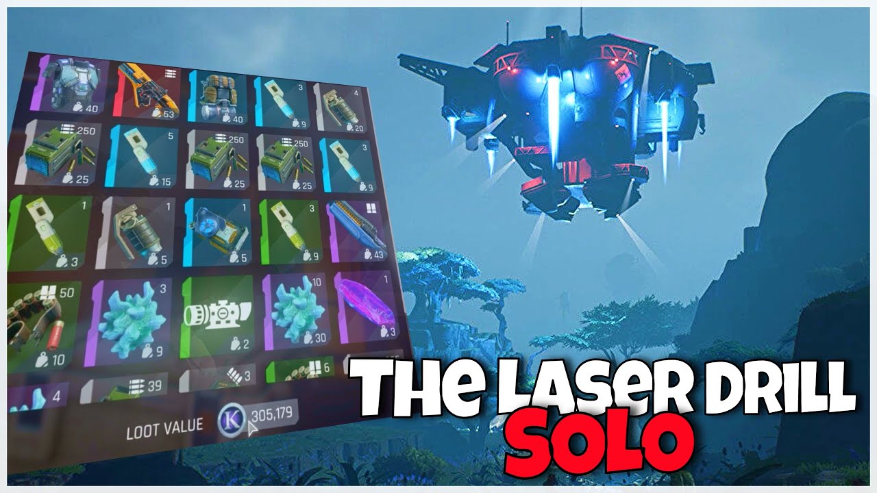 I Called In The Laser Drill SOLO In The Cycle Frontier