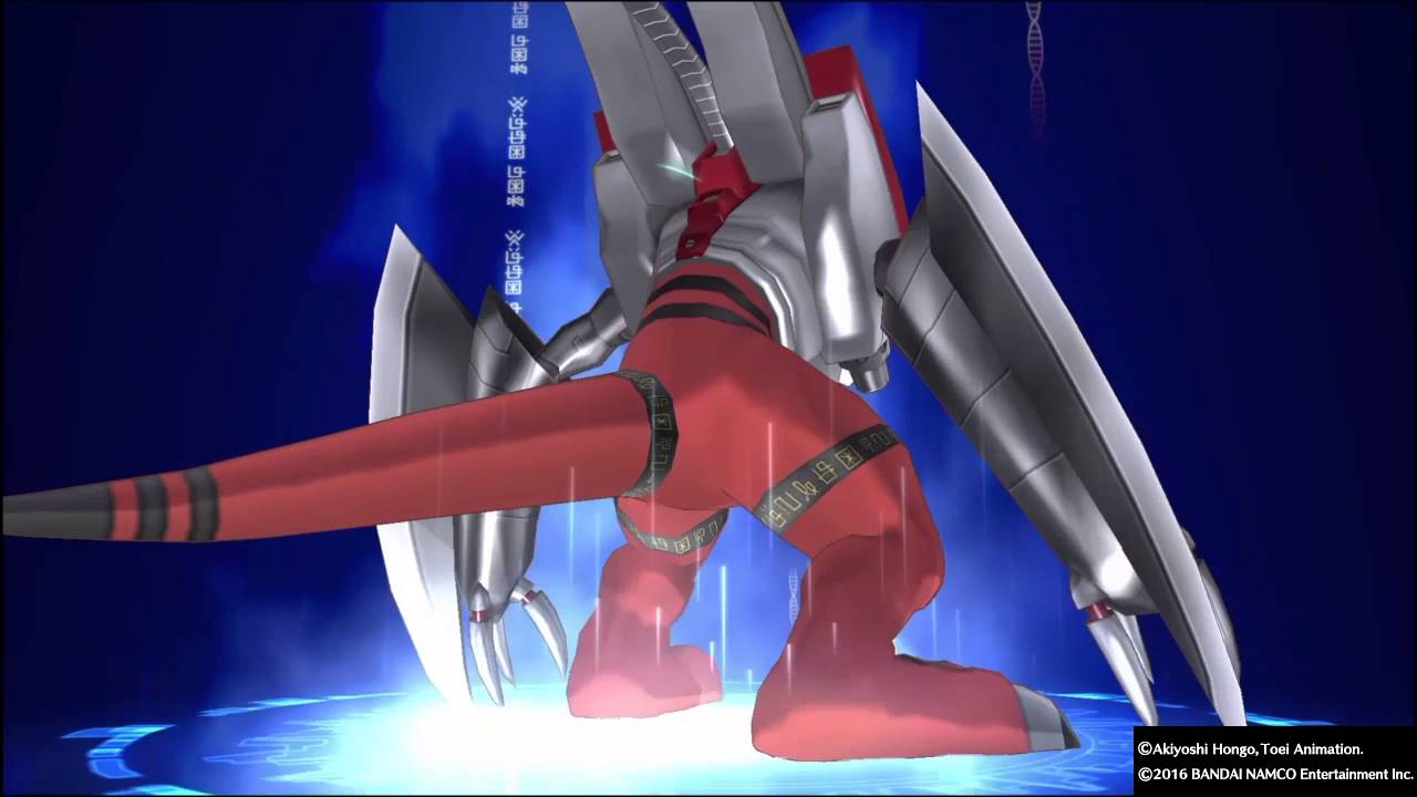 Digimon Story Cyber Sleuth: all WarGrowlmon Digivolutions