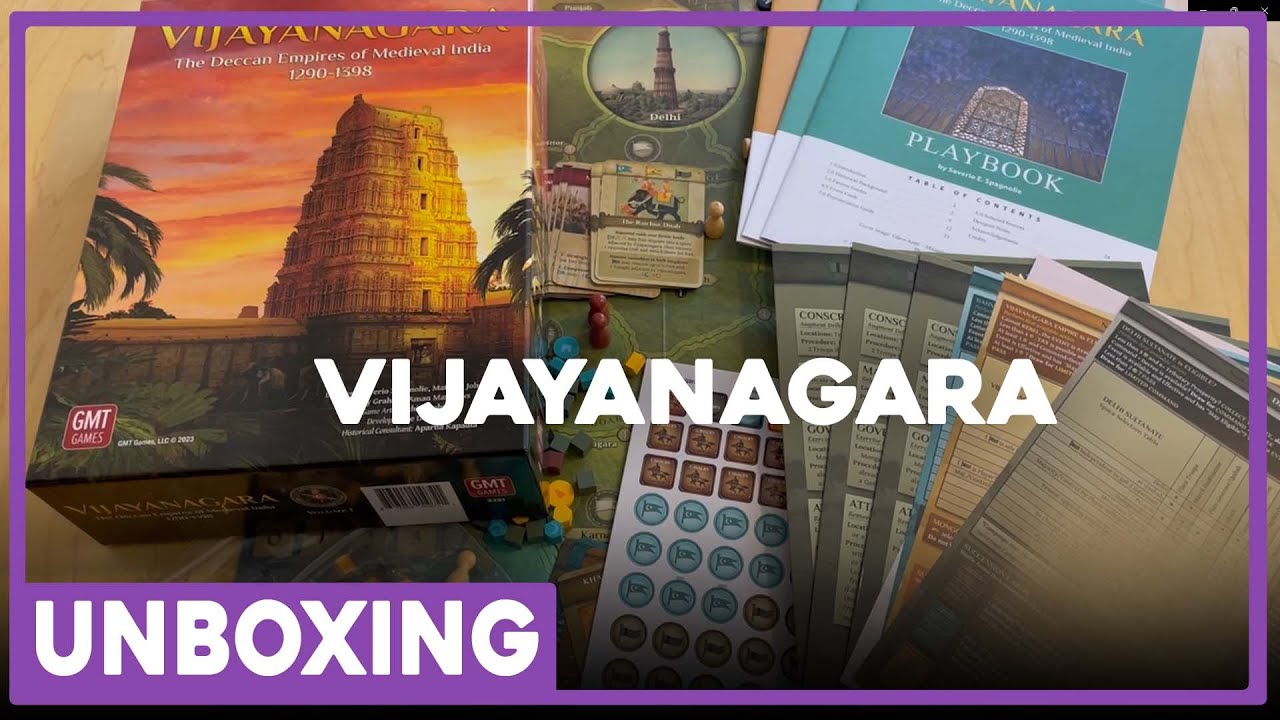 Распаковка | Виджаянагара | GMT Games | Помощь игрокам