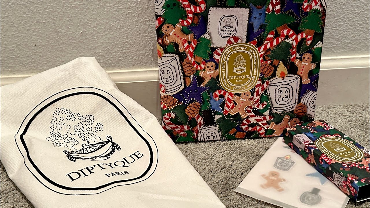 Luxury Candle Unboxing - Diptyque 2024 Holiday Collection