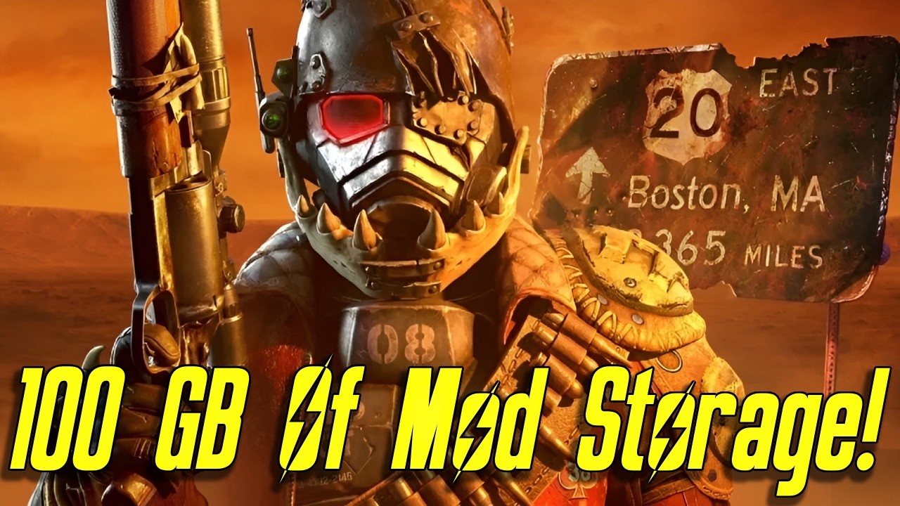 В Fallout 4 увеличили объем хранилища для модов на 4900%.