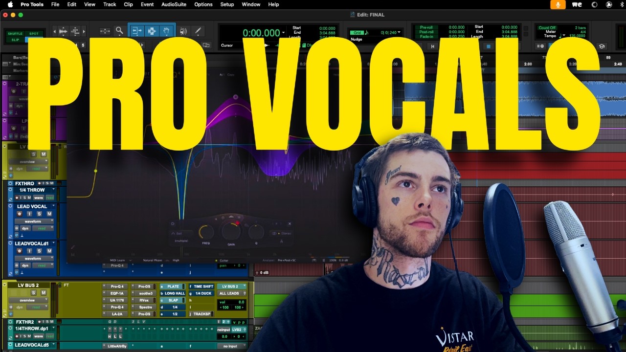 How To Mix Pro Vocals In Protools (Mix Breakdown)