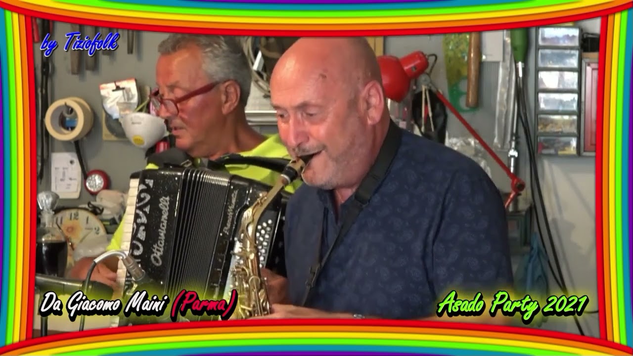 VERSO LA LUNA valzer eseguito da MATTIA MACCI e ELVIO ROSINI all'ASADO PARTY di Maini Giacomo
