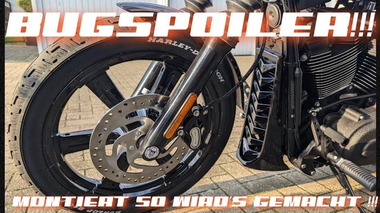 Street Bob 114 Bugspoiler !!!🛠️Sehr Cool 😎 die Optik 👌