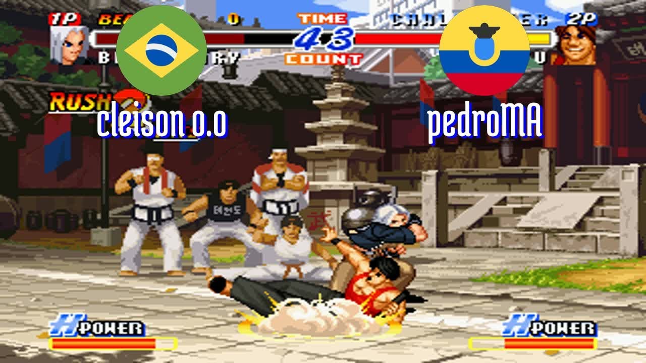 FT5 @rbff2h: cleison o.o (BR) vs pedroMA (EC) [Real Bout Fatal Fury 2 rbff2 Fightcade] Jul 3