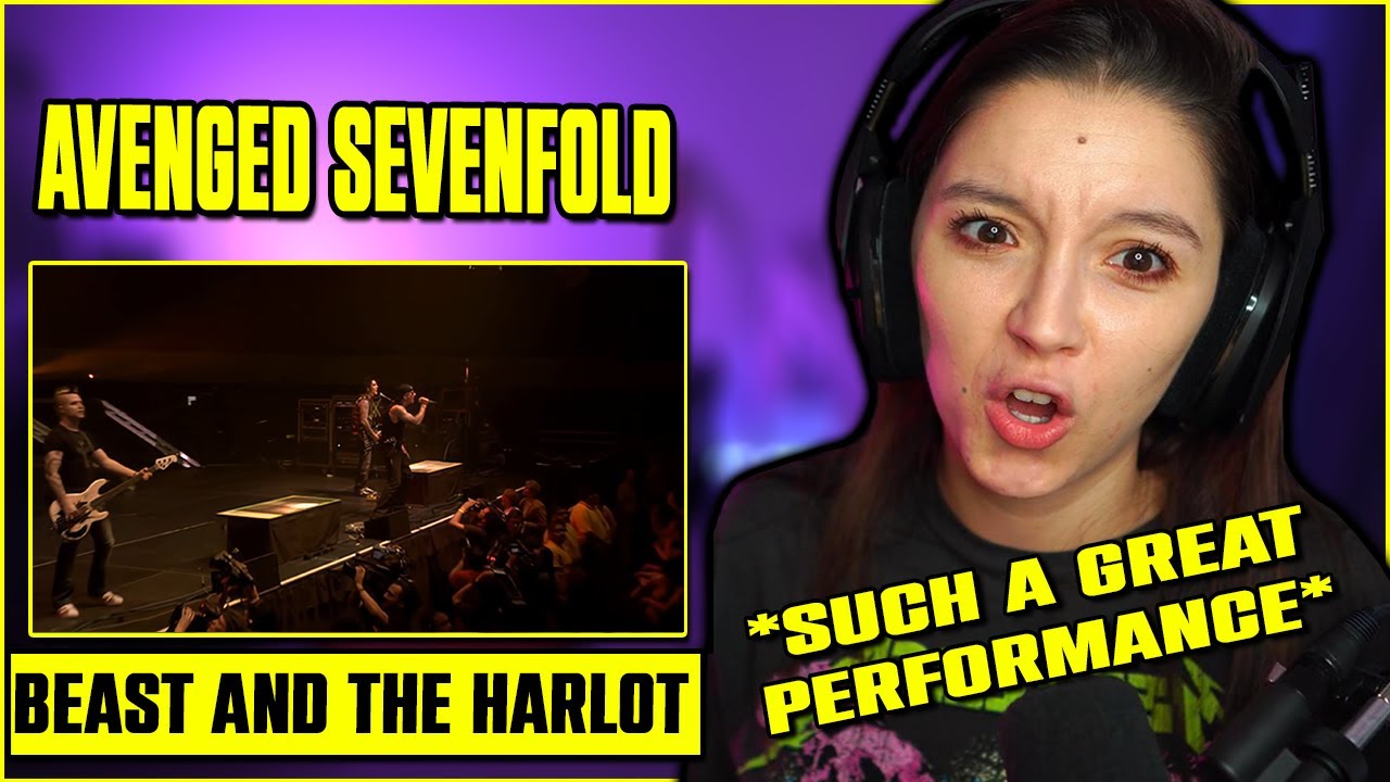 First Time Reaction to Avenged Sevenfold - Beast And The Harlot