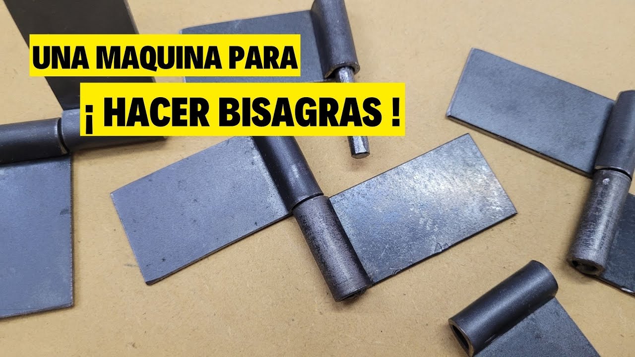 Como hacer bisagras caseras