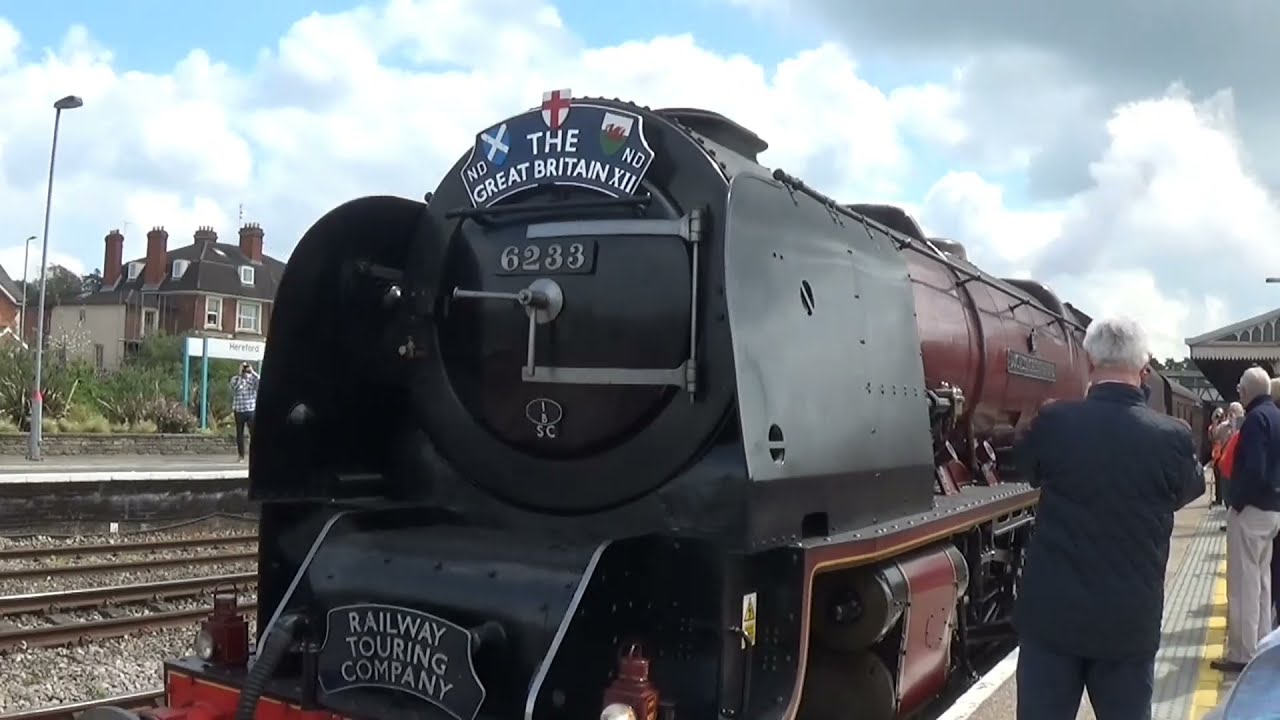 6233 Duchess Of Sutherland, Hereford Station