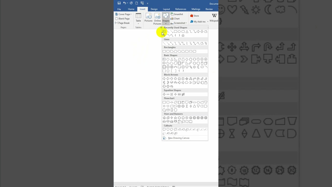 Как вставить текстовое поле в MS Word