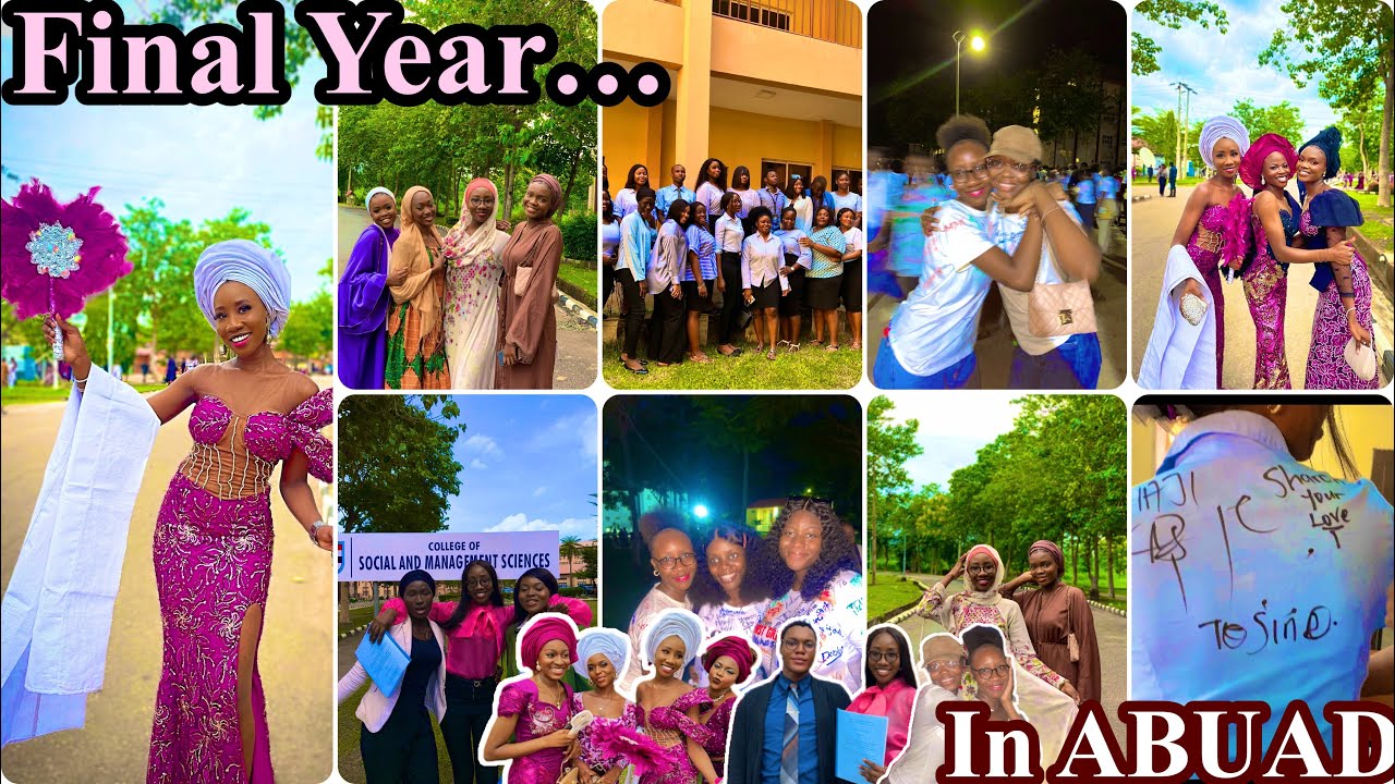 MY FINAL YEAR IN A NUTSHELL* at AFE BABALOLA UNIVERSITY🥳🥳 #afebabalolauniversity #abuadconvocation