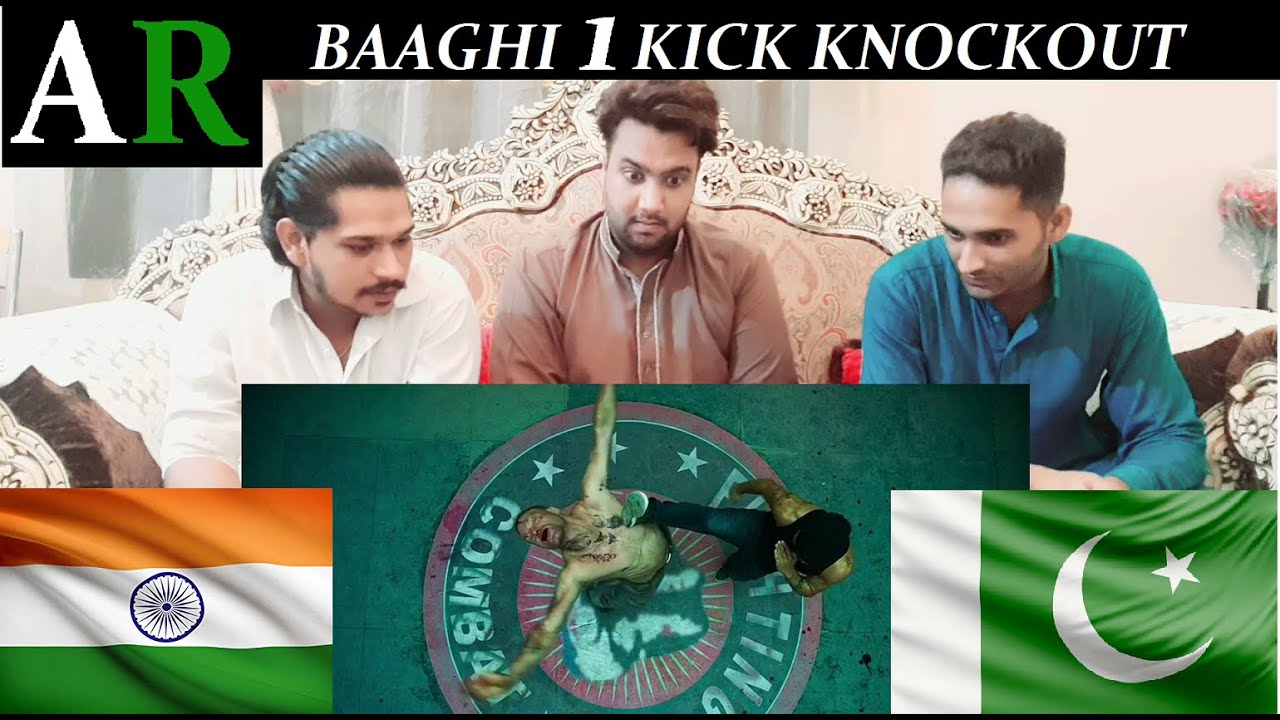 Pakistan Reacts To - BAAGHI - 1 KICK KNOCKOUT | TIGER SHROFF | AR - Apne Reaction JHELUM