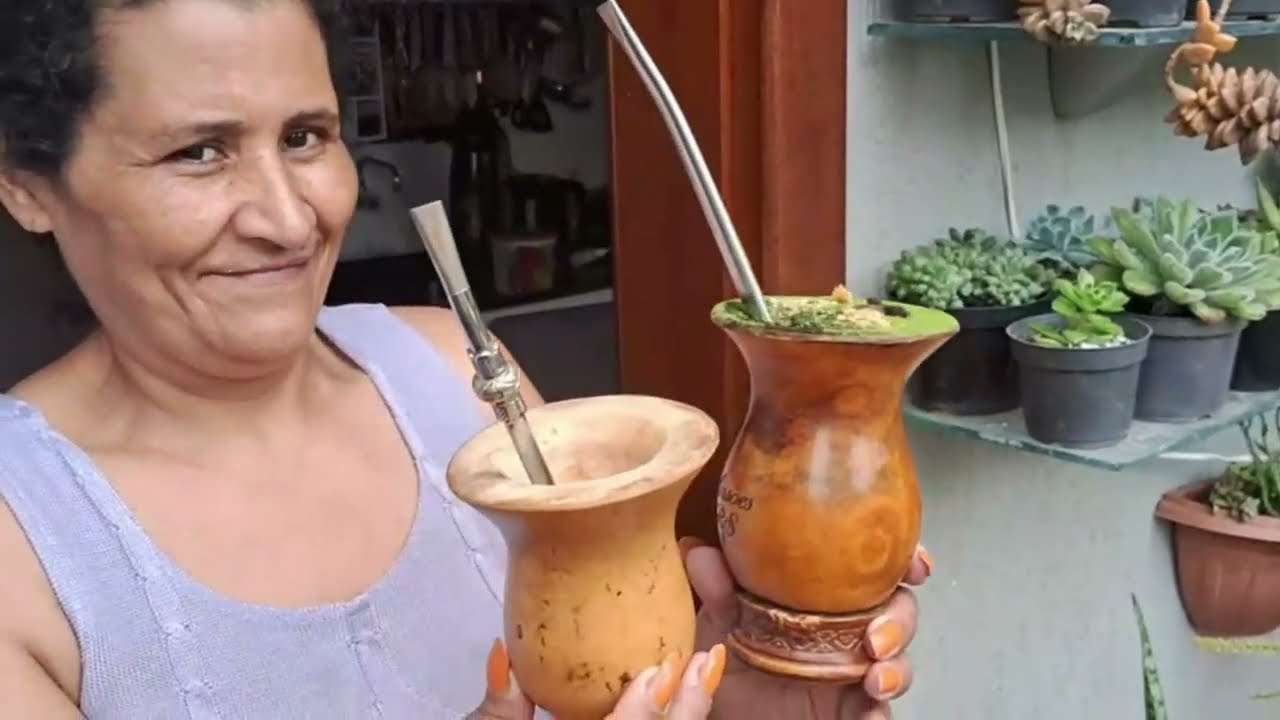 Como eu fiz minha propria CUIA DE CHIMARRÃO com PORONGO