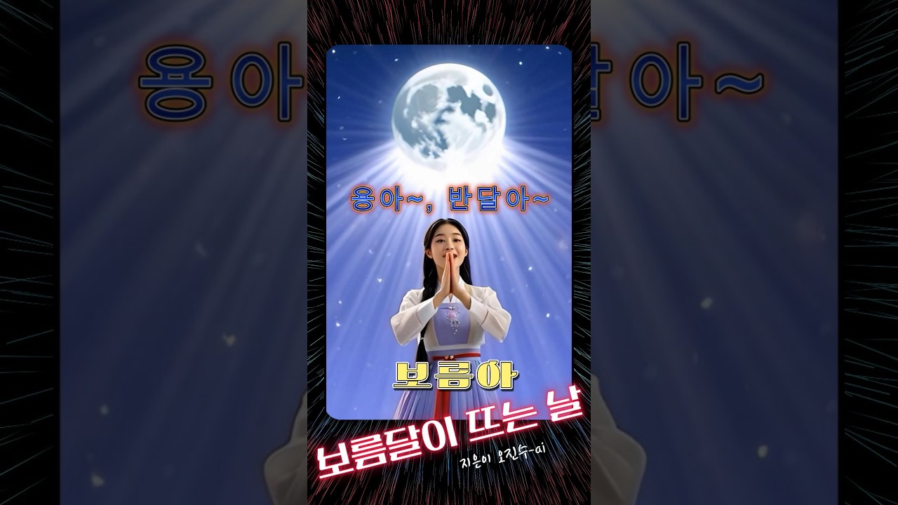 보름달이 뜨는 날에