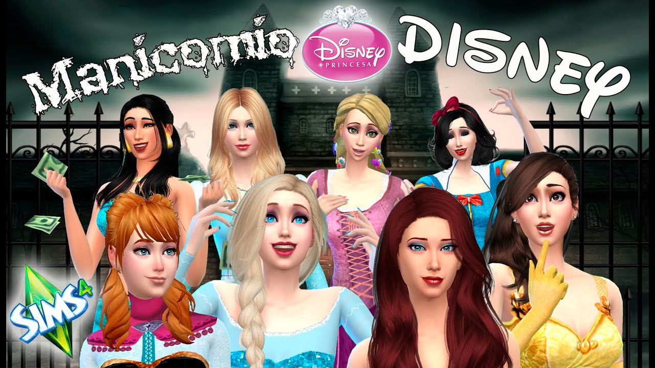 Abrimos las puertas del Manicomio Disney | LOS SIMS 4 - DISNEY #01
