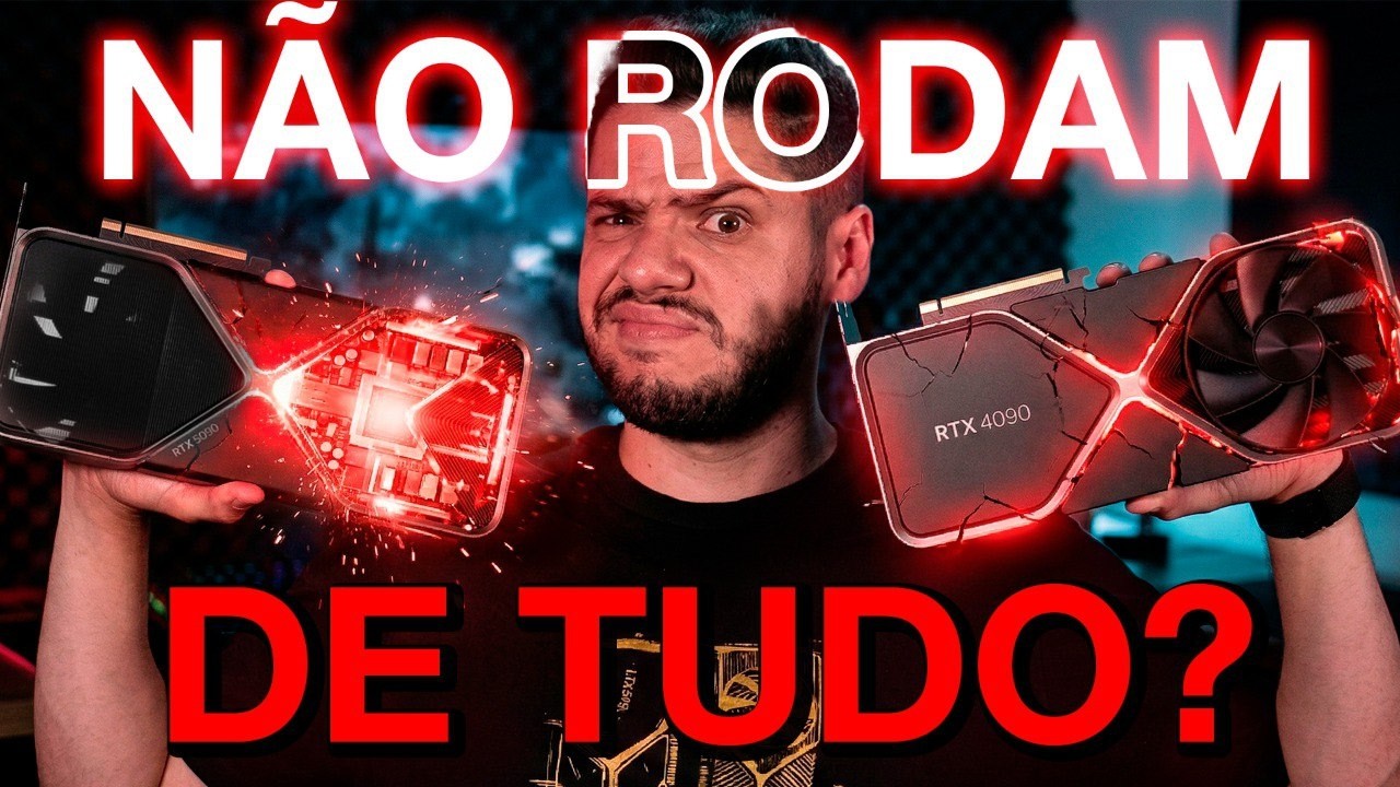 RTX 5090 vs 4090: QUANDO o ULTRA COMEÇA a FALHAR?