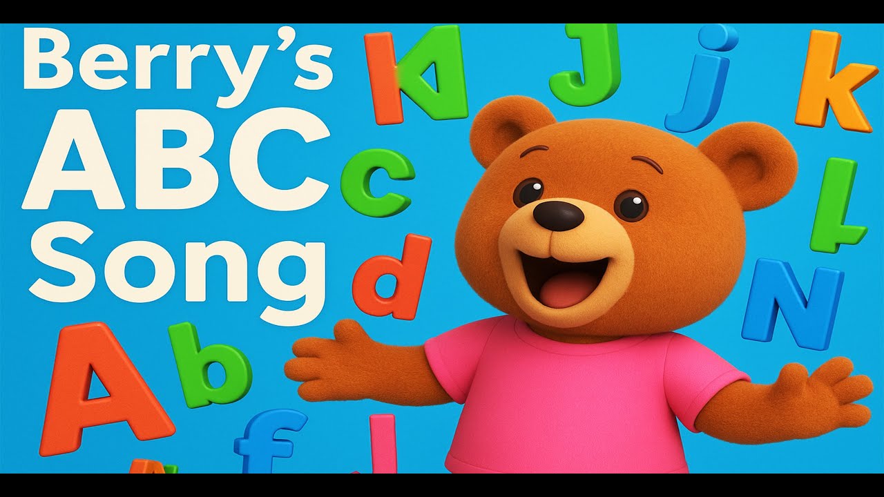 Berry&rsquo;s ABC Song  // Berry The Bear Kids Songs // Kids Songs House // Nursery Rhymes