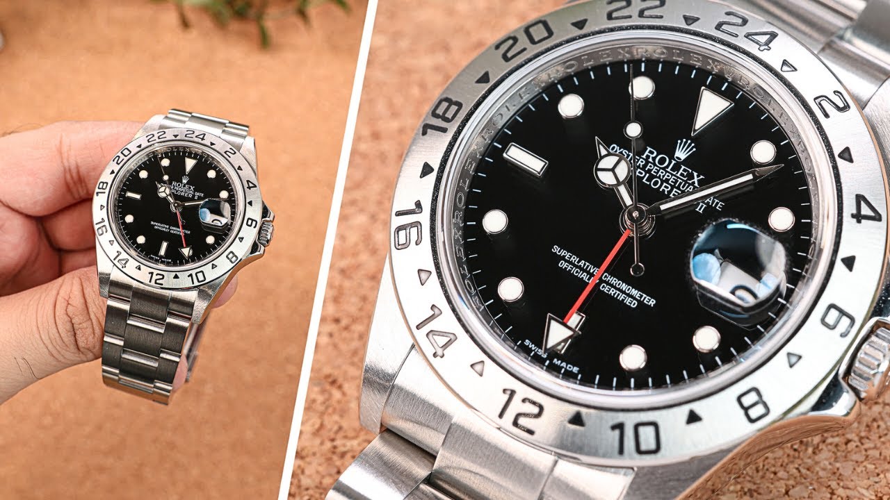 This Rolex has a 