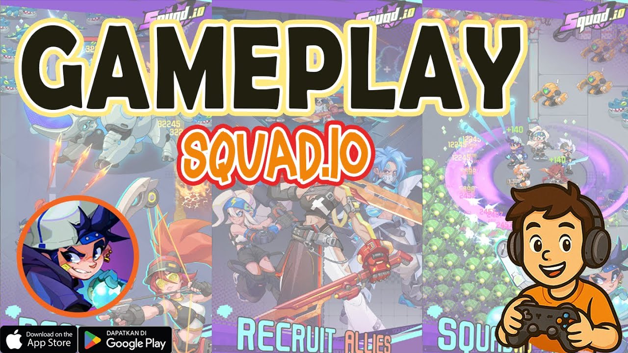 Squad.io Gameplay - Android / IOS