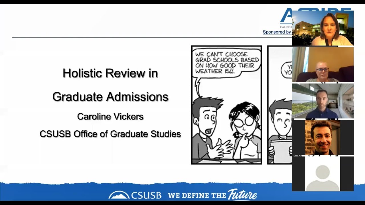 Holistic Review in Graduate Admissions
