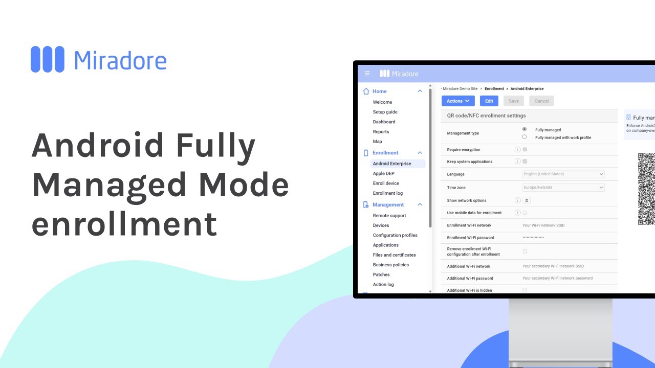 Configuring Android Fully Managed Mode | Miradore MDM How-to Tutorials