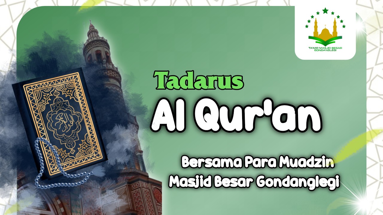 LIVE Tadarus Al Qur'an Malam Ke 26 Ramadhan 1447 H | Bersama Para Imam & Muadzin