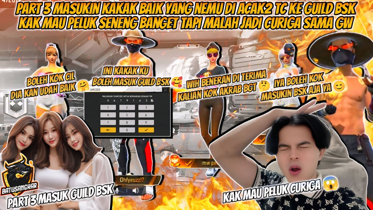 PART 3 MASUKIN KAKAK YANG BAIK IN I KE GUILD BSK DIA SENENG BANGET TAPI MALAH JADI CURIGA SAMA GW !!