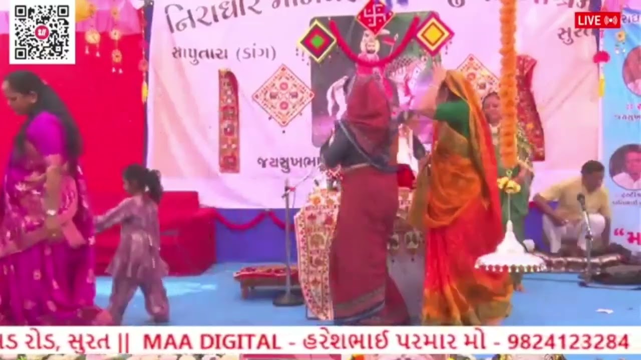 શ્રી રામદેવ માનસ ભકિત કથા પારાયણ || બલદેવ બાપુ કથાકાર (ગોલરામા વાળા) વ્રજ ચોક,સુરત (દિવસ-6)