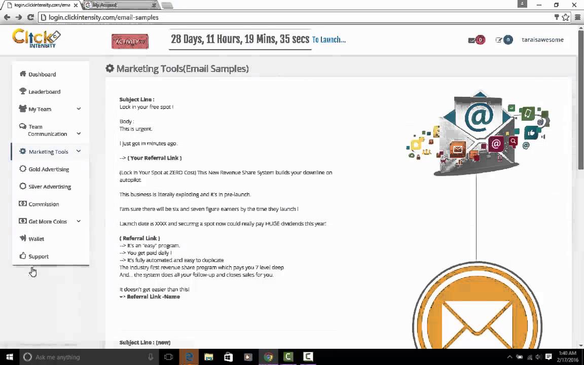 Back Office Walk Through 3   Marketing Tools