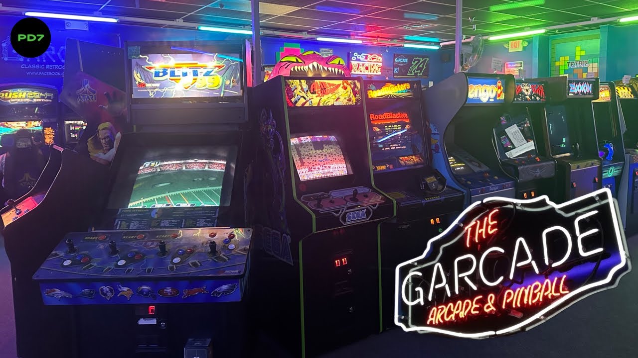 Тур по классическому ретро-залу игровых автоматов и пинбола Garcade Classic (браслеты обязательны)