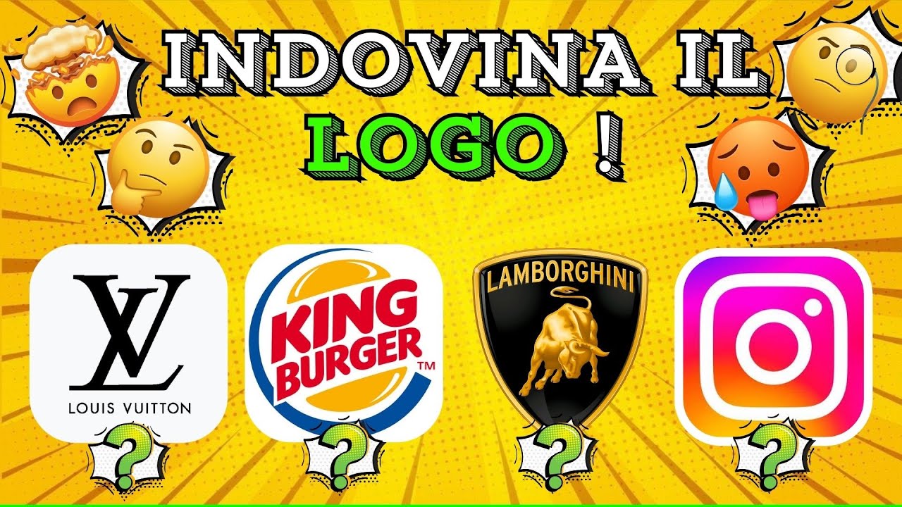 INDOVINA IL LOGO !🧠🤯 Solo i Veri Esperti Riconoscono Tutti i 100 Loghi! 💡 Sei Pronto alla Sfida?