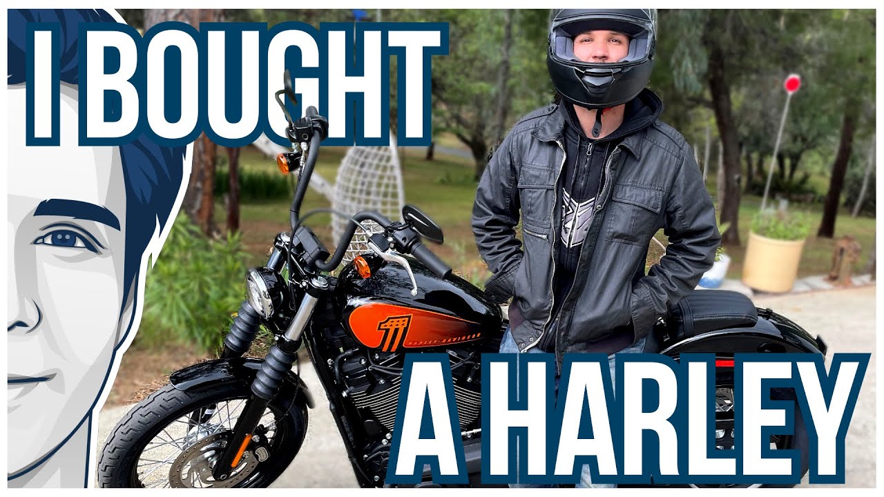 I bought my first Harley! | Street Bob 114 | Motovlog Test