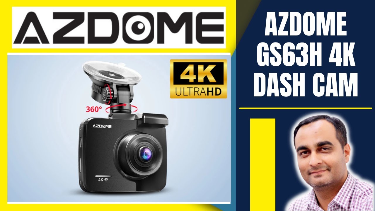 AZDOME GS63H Dash Cam 4K UHD | Unboxing / Setup / Review | TECHNICAL SAJID