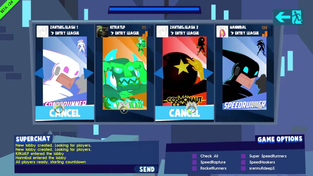 In The Lab: SpeedRunners
