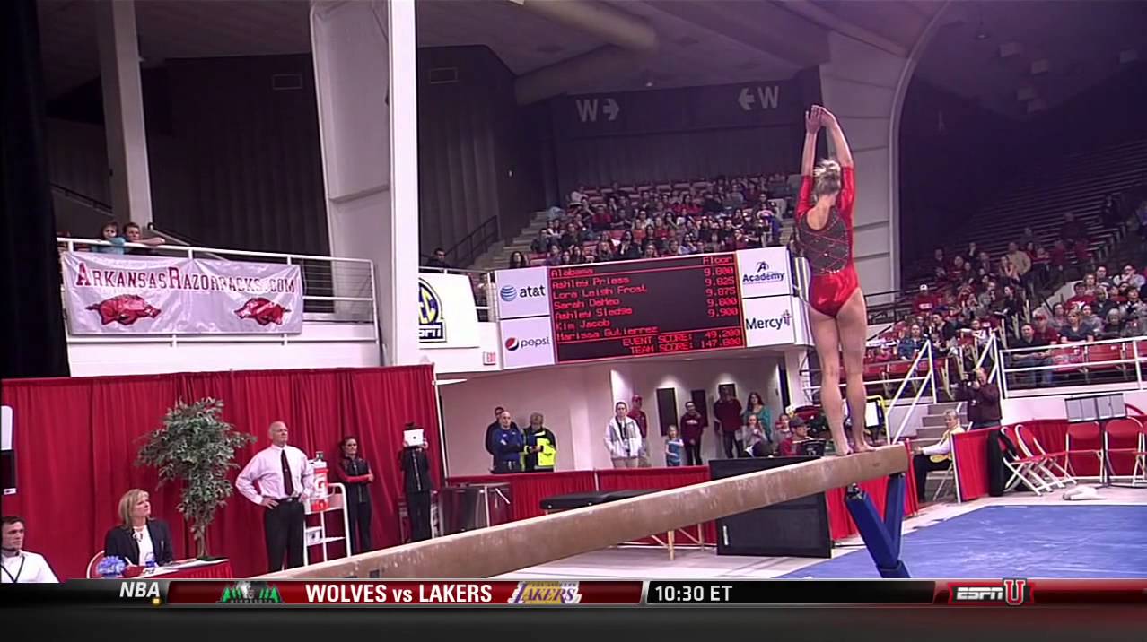 Women's College Gymnastics - 2013-02-22 - Alabama at Arkansas