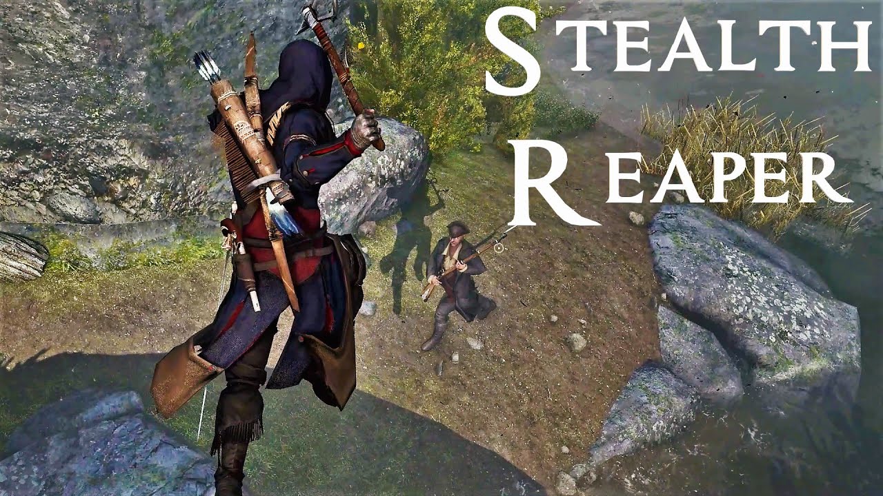 Assassin's Creed 3 - Parkour Stealth Kills & Brutal Combat Ending