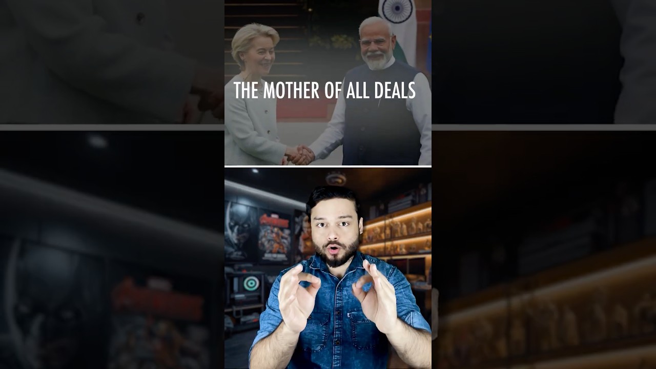 India ROCKS! 2 BILLION People & &lsquo;ONE&rsquo; Deal! HUGE Trade Deal Between INDIA & EU-  FTA #shorts