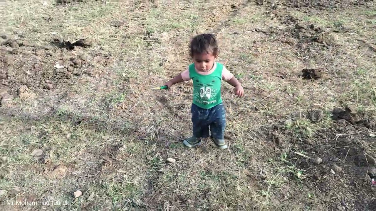 The father shows off AMAZING Smart and Happy life This baby of village #survival #skills #Camping