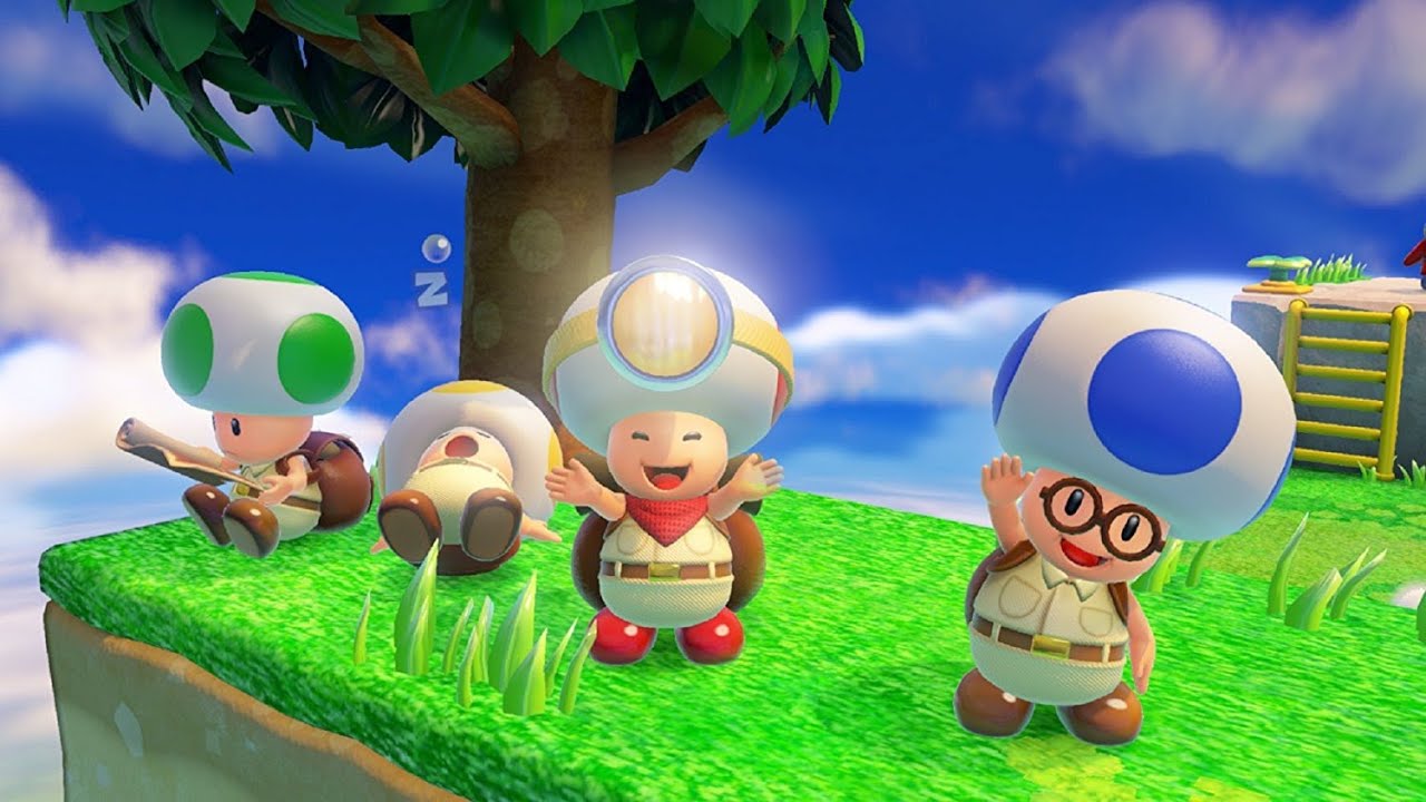 Cute Puzzle Game Captain Toad: Treasure Tracker