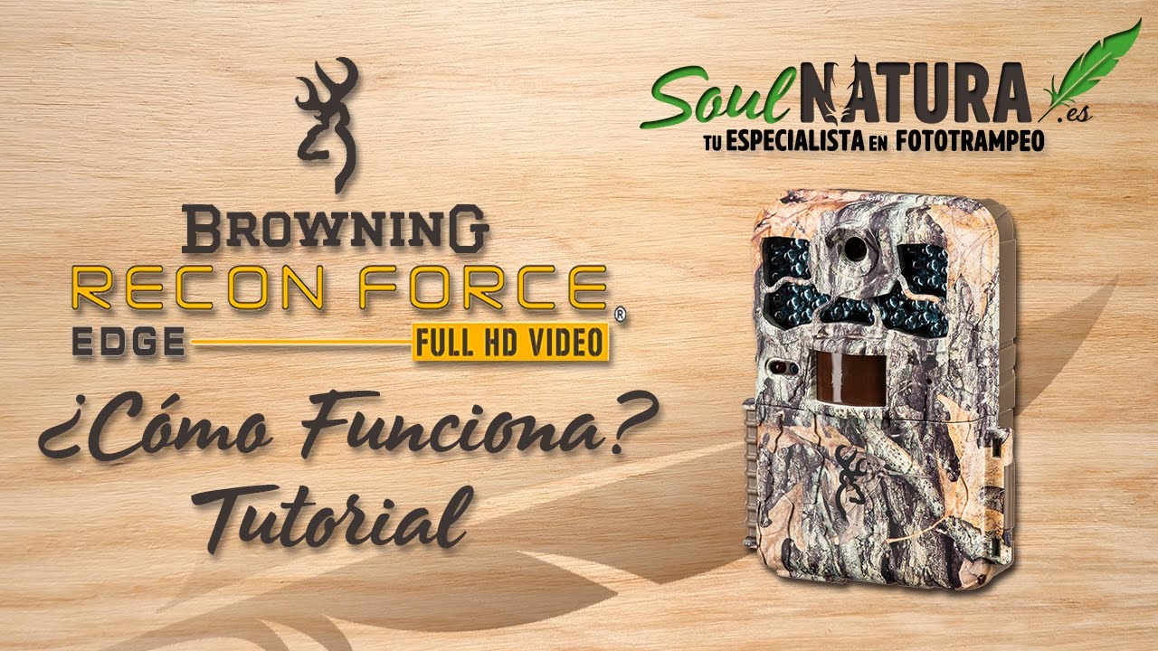 TUTORIAL BROWNING RECON FORCE EDGE |¿CÓMO FUNCIONA?| SOULNATURA