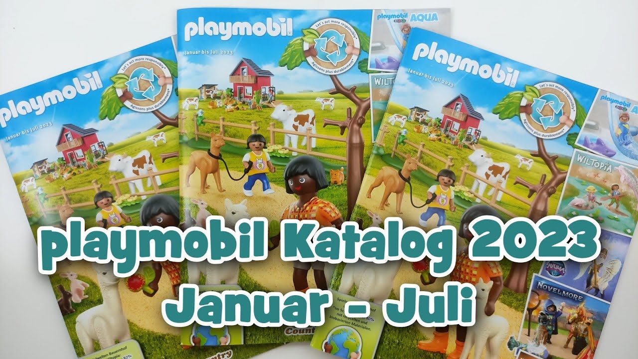Nicht verpassen! | playmobil Katalog 2023 Januar - Juli | Ein Blick auf die Neuheiten | REVIEW
